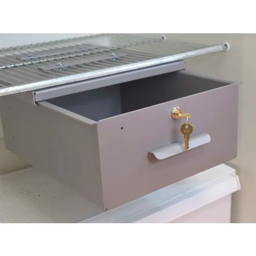 Omnimed® 183035 Large Aluminum Refrigerator Lock Box with